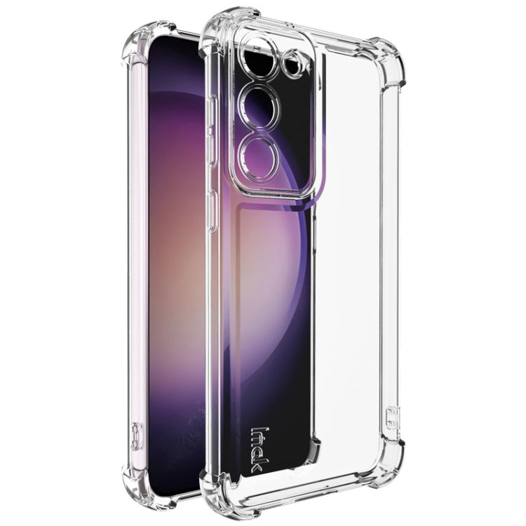 For Samsung Galaxy S23+ 5G IMAK UX-4 Series Four-corner Shockproof Phone Case(Transparent) - Galaxy S23+ 5G Cases by imak | Online Shopping UK | buy2fix