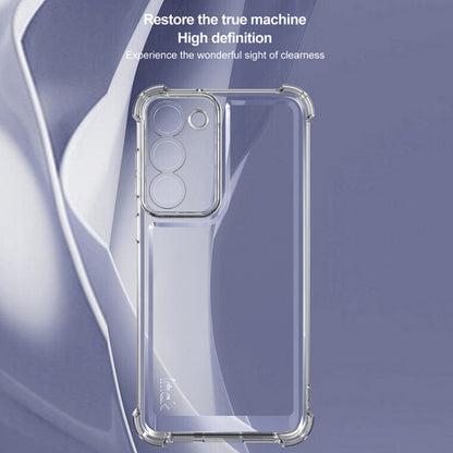 For Samsung Galaxy S23+ 5G IMAK UX-4 Series Four-corner Shockproof Phone Case(Transparent) - Galaxy S23+ 5G Cases by imak | Online Shopping UK | buy2fix