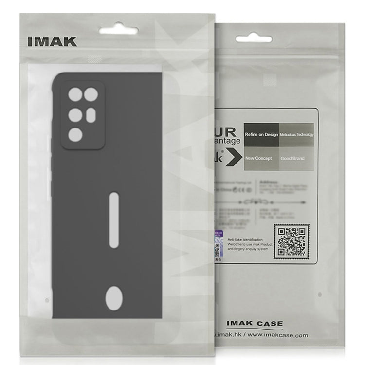 For iPhone 16 imak UC-4 Series Straight Edge TPU Phone Case(Black) - iPhone 16 Cases by imak | Online Shopping UK | buy2fix