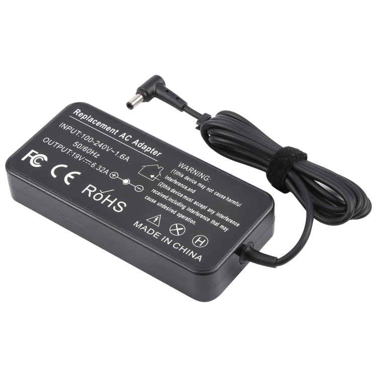 120W 19V 6.32A Laptop Notebook Power Adapter For ASUS 6.0 x 3.7, Plug:US Plug - For Asus by buy2fix | Online Shopping UK | buy2fix