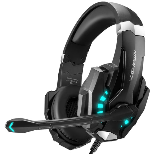 KOTION EACH G9000 Pro On-Ear Gaming Headset with Mic, Cable Length: About 2.1m(Black) - Multimedia Headset by KOTION EACH | Online Shopping UK | buy2fix