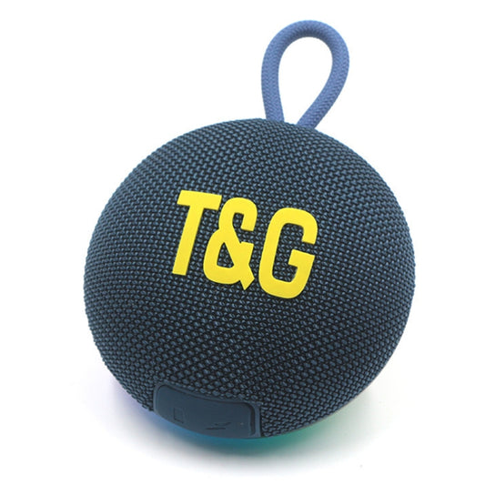 T&G TG-422 TWS Outdoor IPX6 Portable Wireless Bluetooth Speaker with RGB Light(Blue) - Mini Speaker by T&G | Online Shopping UK | buy2fix