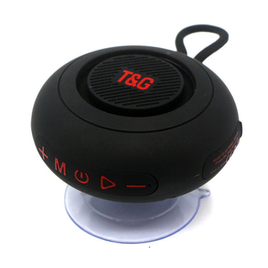 T&G TG-442 TWS Portable Mini Wireless Bluetooth Speaker with Suction Cup(Black) - Mini Speaker by T&G | Online Shopping UK | buy2fix