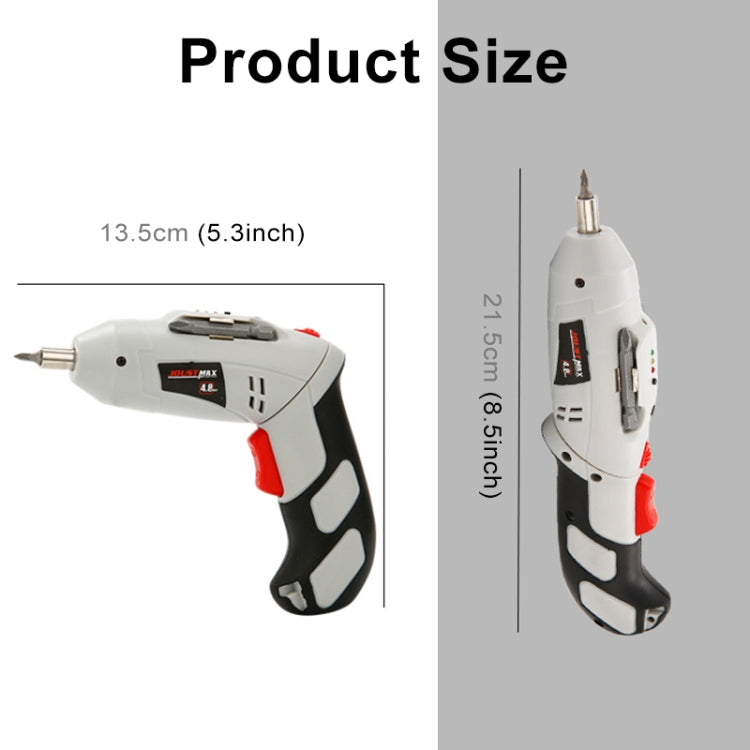 4.8V Multi-functional Household Electric Screwdriver Electric Drill Electric Screwdriver Set US Plug - Drill & Drill Bits by buy2fix | Online Shopping UK | buy2fix