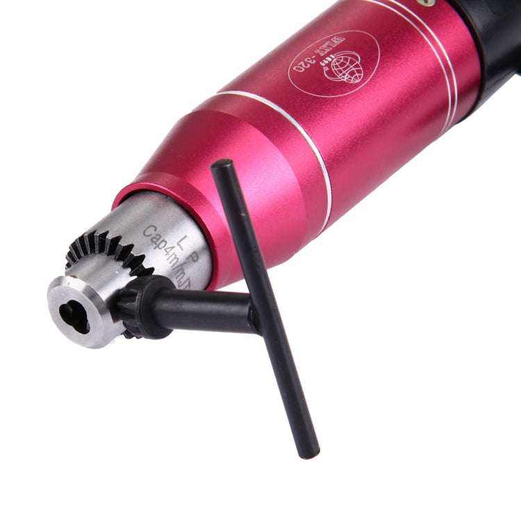 WLXY WL-320 Mini Electric Grinder with Speed Regulation, 110V-240V, Suitable Drill Chuck: 0.3mm-4.0mm, US Plug(Magenta) - Drill & Drill Bits by WLXY | Online Shopping UK | buy2fix