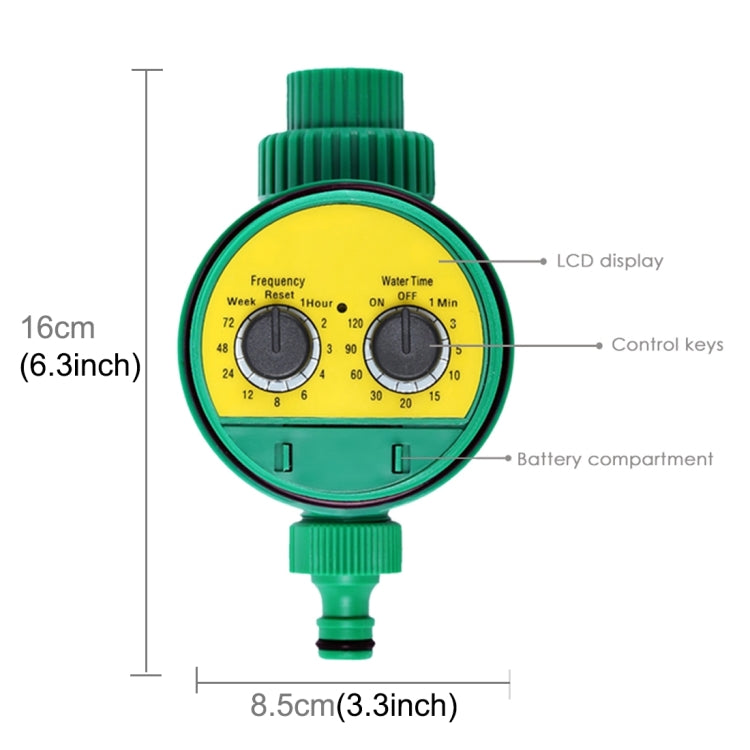 Garden Electronic Water Timer  Digital Solenoid Valve Intelligent Irrigation Sprinkler Controller Digital Water Programs System - Watering & Irrigation by buy2fix | Online Shopping UK | buy2fix