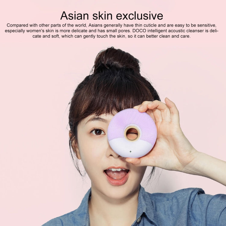 Original Xiaomi Youpin DOCO V001 Double Motor Smart Electric Sonic Face Cleansing (Black) - Cleanser by Xiaomi | Online Shopping UK | buy2fix