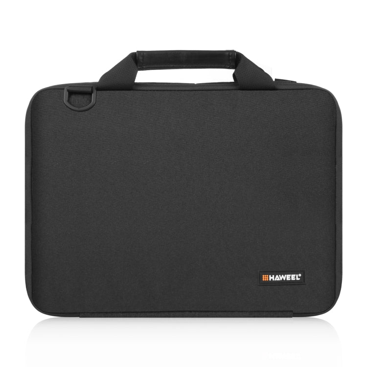 HAWEEL 14.0 inch -16.0 inch Briefcase Crossbody Laptop Bag For Macbook, Lenovo Thinkpad, ASUS, HP(Black) - 15 inch by HAWEEL | Online Shopping UK | buy2fix