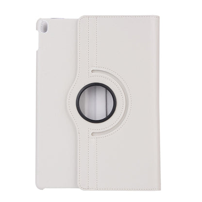 Litchi Texture 360 Degree Spin Multi-function Horizontal Flip Leather Protective Case with Holder for iPad Pro 10.5 inch / iPad Air (2019) (White) - iPad Pro 10.5 inch Cases by buy2fix | Online Shopping UK | buy2fix