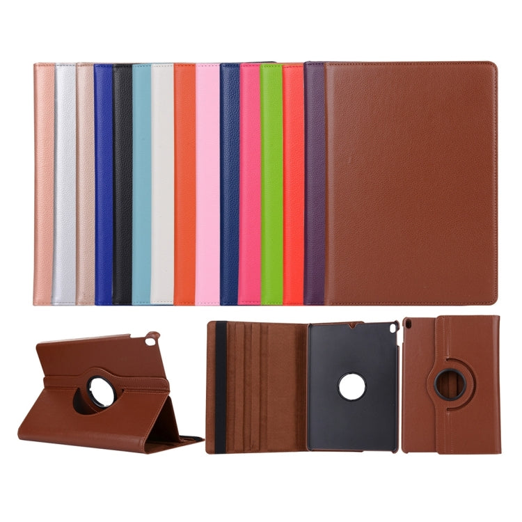 Litchi Texture 360 Degree Spin Multi-function Horizontal Flip Leather Protective Case with Holder for iPad Pro 10.5 inch / iPad Air (2019) (Red) - iPad Pro 10.5 inch Cases by buy2fix | Online Shopping UK | buy2fix