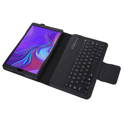 SA510 Detachable Bluetooth Keyboard + Litchi Texture PU Leather Tablet Case with Holder for Galaxy Tab A 10.1 (2019) T510/T515 (Black) - Samsung Keyboard by buy2fix | Online Shopping UK | buy2fix