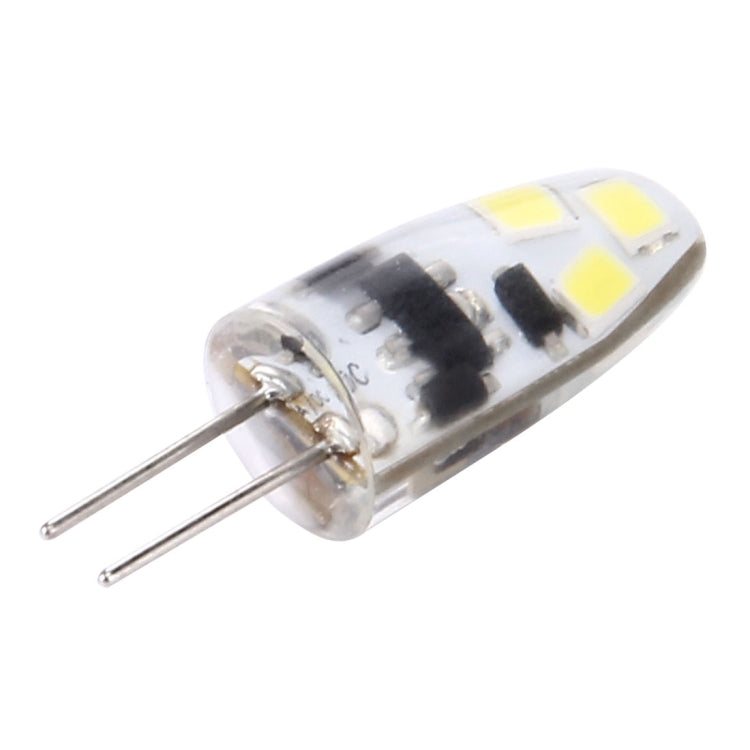 G4 2W 120LM 6 LED SMD 2835 Silicone Corn Light Bulb, DC 12V(White Light) - LED Blubs & Tubes by buy2fix | Online Shopping UK | buy2fix