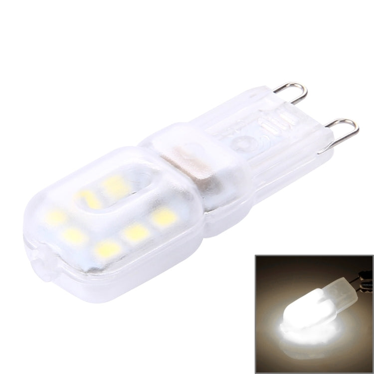 G9 2.5W 200LM 14 LEDs SMD 2835 Transparent Cover Corn Light, AC 110V (White Light) - LED Blubs & Tubes by buy2fix | Online Shopping UK | buy2fix