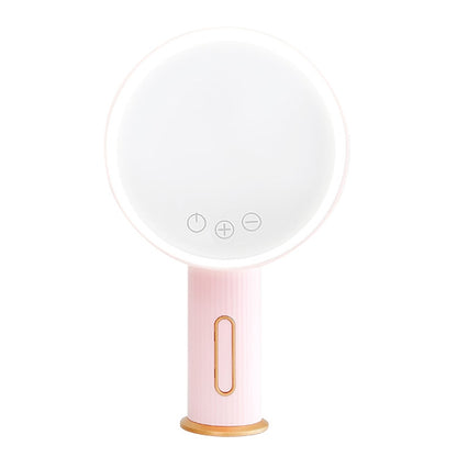 Smart LED Desktop Makeup Mirror with Fill Light, White Light (Pink) - Mirror by buy2fix | Online Shopping UK | buy2fix