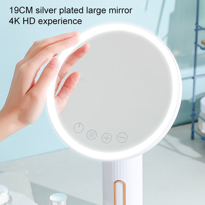 Smart LED Desktop Makeup Mirror with Fill Light, White Light (Pink) - Mirror by buy2fix | Online Shopping UK | buy2fix