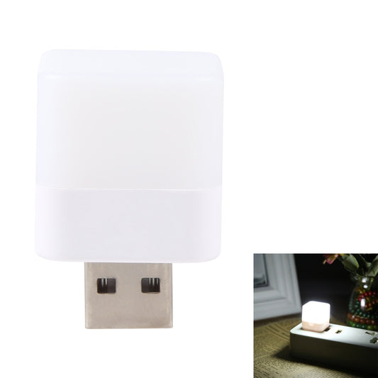 Cube LED USB Mini Night Light (White Light) - USB Light by buy2fix | Online Shopping UK | buy2fix