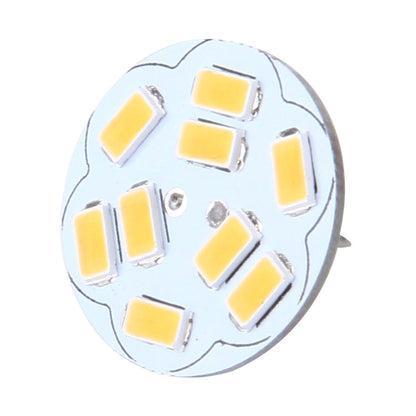 G4 4W, Warm White , 200LM 9 LED SMD 5730 Round Decorative Light for Indoor / Outdoor Decoration, DC 12V, Back Pins - LED Blubs & Tubes by buy2fix | Online Shopping UK | buy2fix