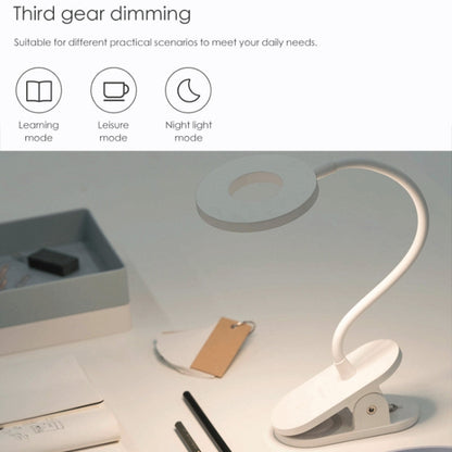 Original Xiaomi Youpin Yeelight J1 5W USB Charging Clip-On LED Desk Lamp with 3-modes Dimming - Desk Lamps by Xiaomi | Online Shopping UK | buy2fix