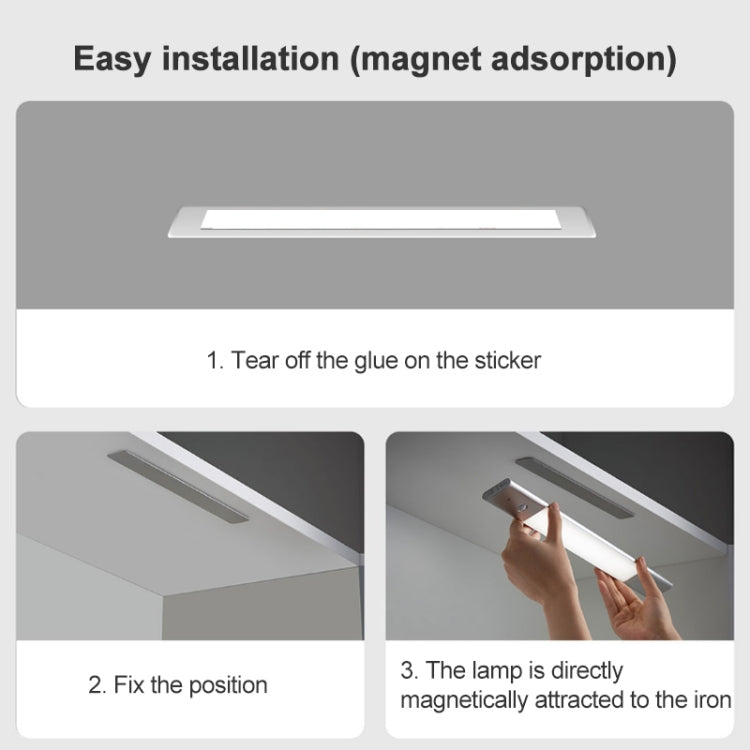 Original Xiaomi Youpin EZVALO 1W Wireless Light Sensor + Human Body Sensor Light, 3500K Warm White Light, 40cm Length - Sensor LED Lights by Xiaomi | Online Shopping UK | buy2fix