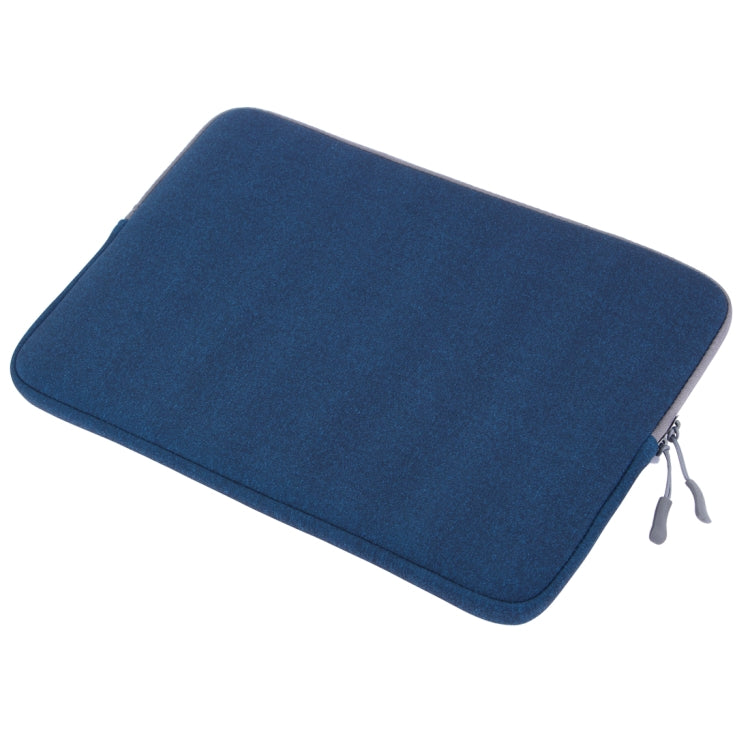 For Macbook Pro 13.3 inch Laptop Bag Soft Portable Package Pouch (Blue) - Protective Bags by buy2fix | Online Shopping UK | buy2fix