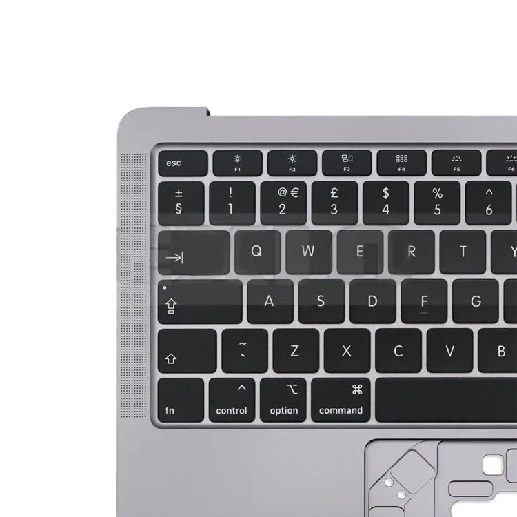 For Macbook Air 13 A2179 2020 C-side Cover + UK Edition Key Board(Black) - Bottom Cover by buy2fix | Online Shopping UK | buy2fix