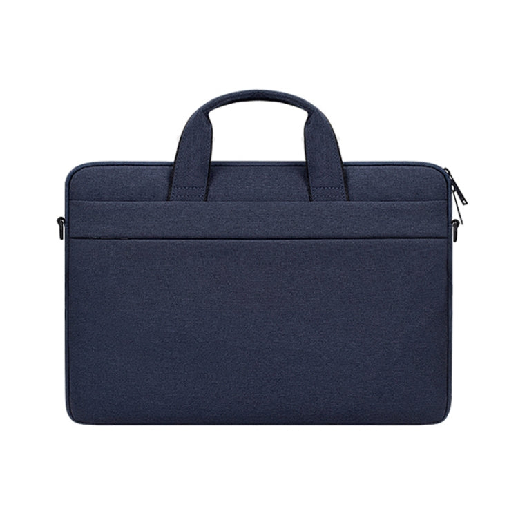 ST03S 15.6 inch Double Side Pockets Wearable Oxford Cloth Soft Handle Portable Laptop Tablet Bag(Navy Blue) - 15.6 - 17 inch by buy2fix | Online Shopping UK | buy2fix
