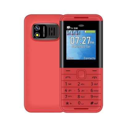 SERVO BM5310 Mini Mobile Phone, English Key, 1.33 inch, MTK6261D, 21 Keys, Support Bluetooth, FM, Magic Sound, Auto Call Record, GSM, Triple SIM (Red) - SERVO by SERVO | Online Shopping UK | buy2fix