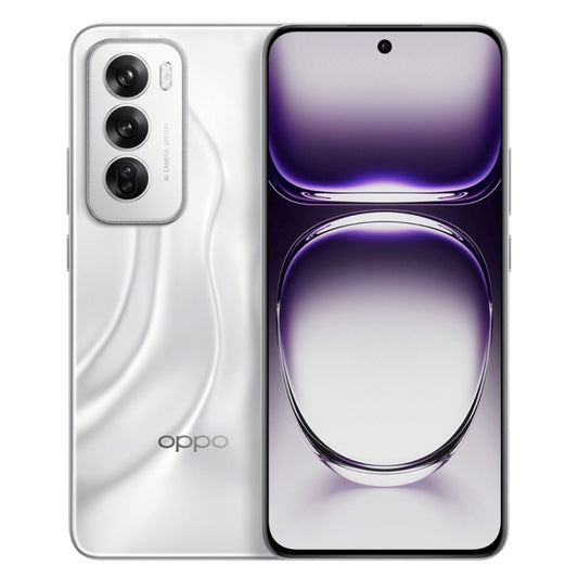 OPPO Reno12 AI Phone, 12GB+512GB, Screen Fingerprint, 6.7 inch ColorOS 14.1 Dimensity 8250 Octa Core up to 3.1GHz, NFC, OTG, Network: 5G (Silver) - OPPO by OPPO | Online Shopping UK | buy2fix