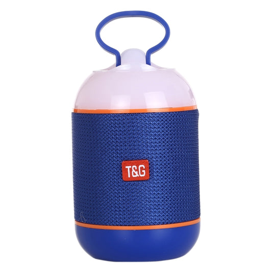 T&G TG605 Portable Stereo Wireless Bluetooth V5.0 Speaker, Built-in Mic, Support Hands-free Calls & TF Card & U Disk & AUX Audio & FM(Blue) - Desktop Speaker by T&G | Online Shopping UK | buy2fix