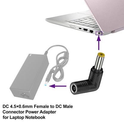 240W DC 4506 Female to DC 5525 Male Connector Laptop Power Adapter - Universal Power Adapter by buy2fix | Online Shopping UK | buy2fix