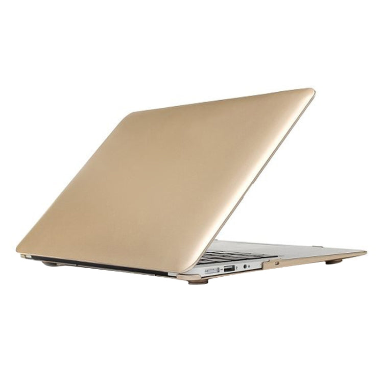 For MacBook Air 13.3 inch A1466 2012-2017 / A1369 2010-2012 Laptop Frosted Hard Plastic Protective Case(Gold) - MacBook Air Cases by buy2fix | Online Shopping UK | buy2fix