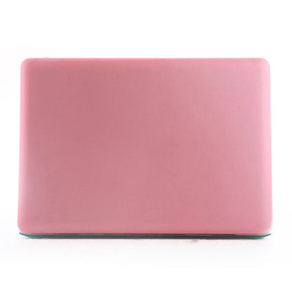 ENKAY for MacBook Pro 13.3 inch (US Version) / A1278 4 in 1 Frosted Hard Shell Plastic Protective Case with Screen Protector & Keyboard Guard & Anti-dust Plugs(Pink) - MacBook Pro Cases by ENKAY | Online Shopping UK | buy2fix