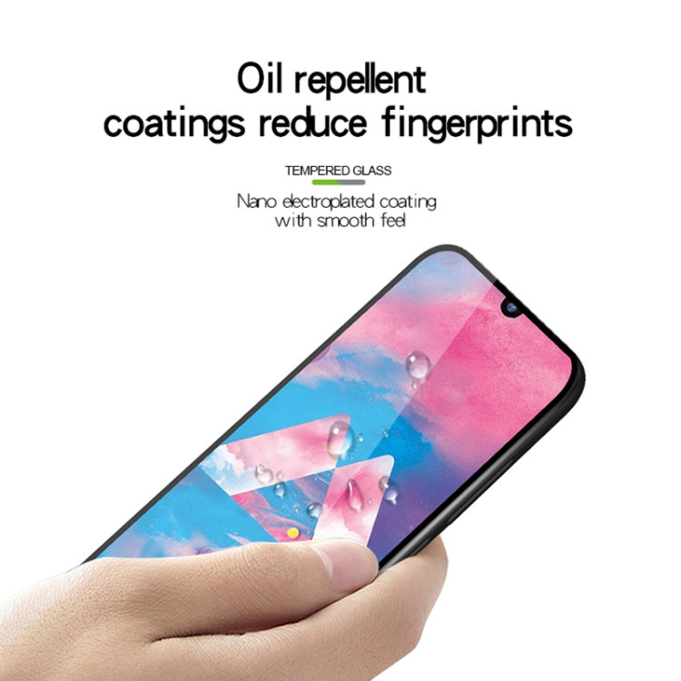 MOFI 9H 2.5D Full Screen Tempered Glass Film for Galaxy M30 (Black) - Galaxy Tempered Glass by MOFI | Online Shopping UK | buy2fix