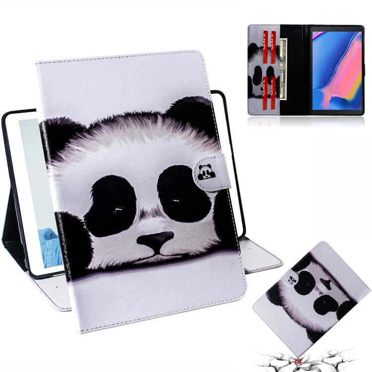 Panda Pattern Horizontal Flip Leather Case for Galaxy Tab A 8 (2019) / P200 / P205, with Holder & Card Slot & Wallet - Tab A 8.0 & S Pen (2019) P200/P205 by buy2fix | Online Shopping UK | buy2fix