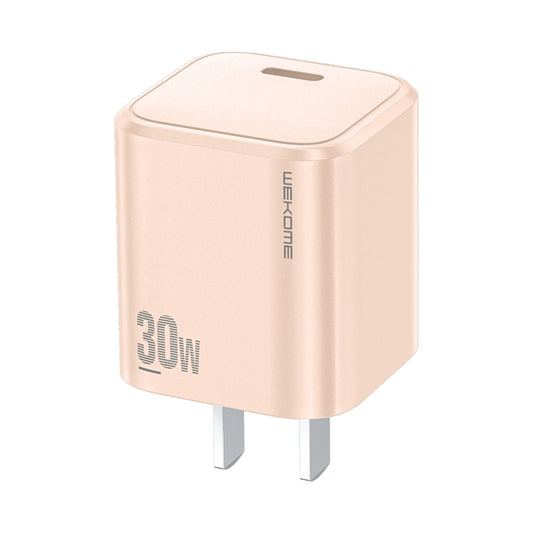 WK WP-U151 30W Powerful Series PD Fast Charger, Specification:CN Plug(Pink) - USB Charger by WK | Online Shopping UK | buy2fix