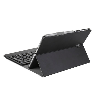 A590 Ultra-thin Detachable Magnetic Bluetooth Keyboard Leather Tablet Case for Galaxy Tab A 10.5 T590 / T595, with Holder(Black) - Samsung Keyboard by buy2fix | Online Shopping UK | buy2fix