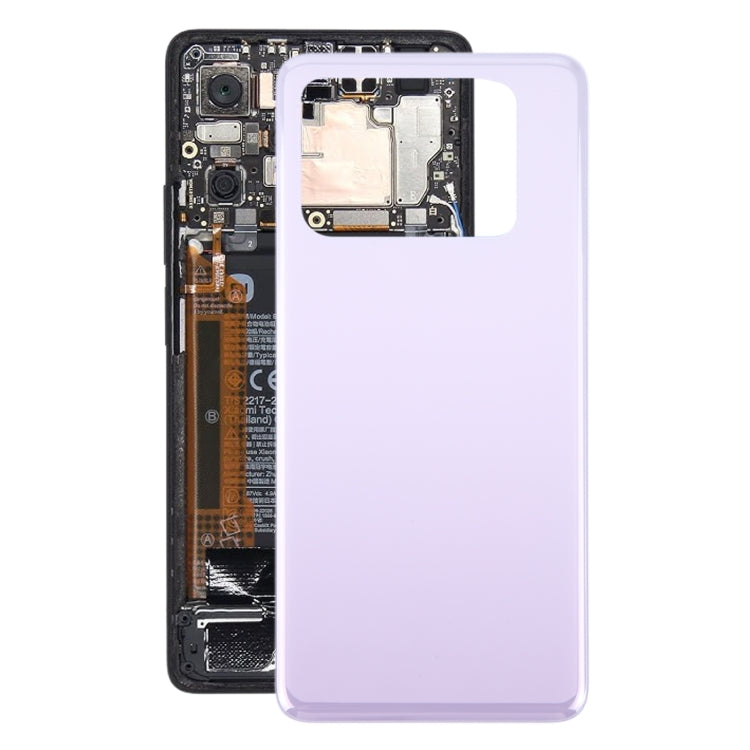 For Xiaomi Redmi K70E Original Battery Back Cover(Purple) - Back Cover by buy2fix | Online Shopping UK | buy2fix