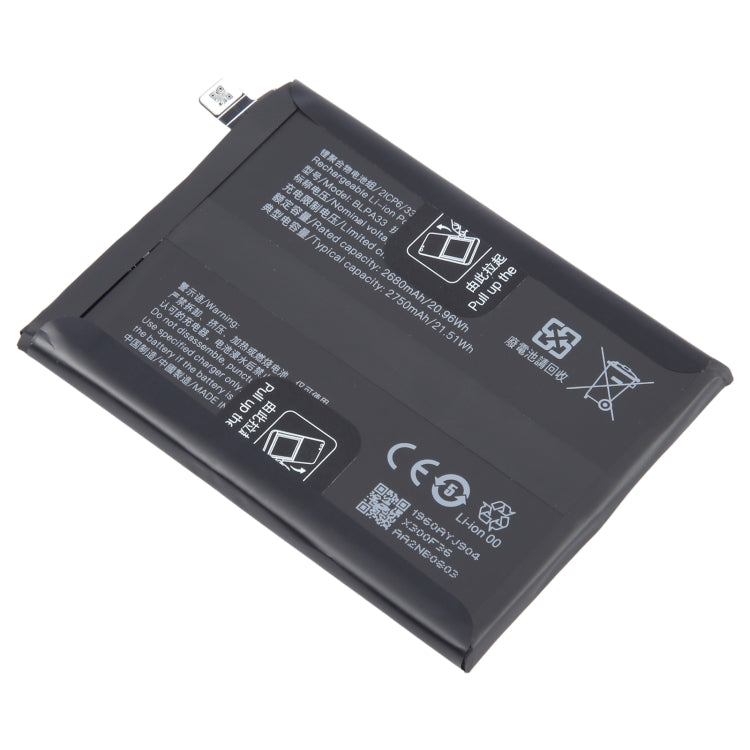 2680mAh BLPA33 Battery Replacement For OnePlus Ace 3 - For OnePlus by buy2fix | Online Shopping UK | buy2fix