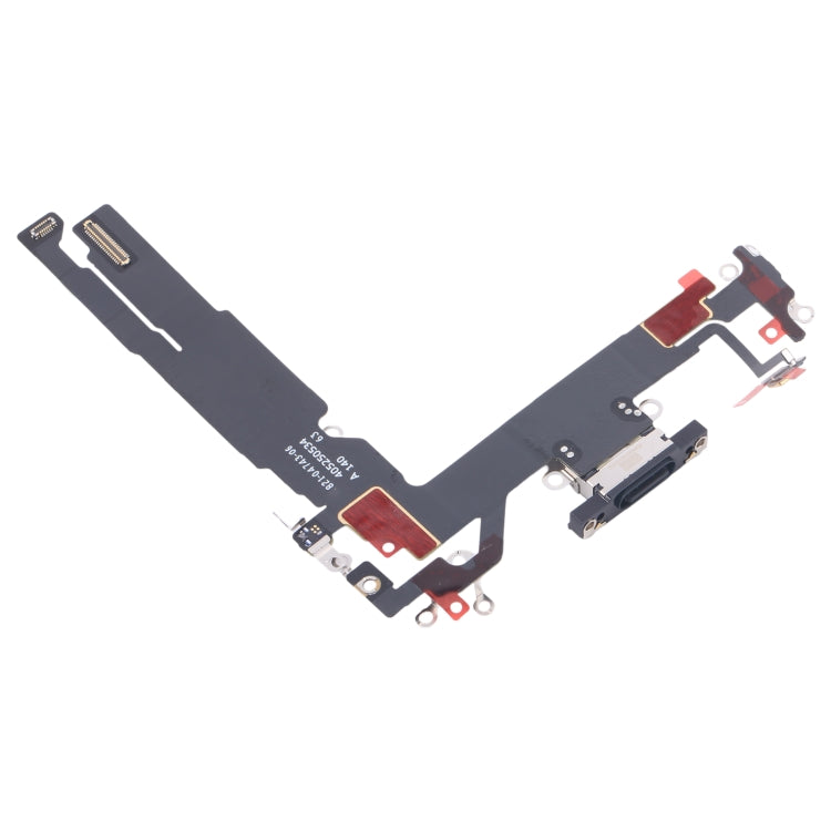 For iPhone 16 Original Charging Port Flex Cable (Black) -  by buy2fix | Online Shopping UK | buy2fix