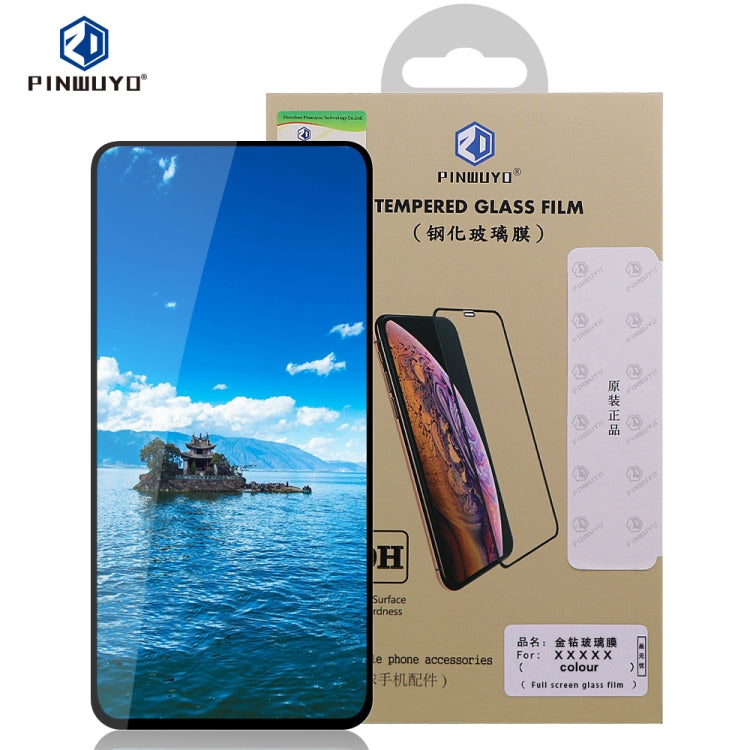PINWUYO 9H 2.5D Full Glue Tempered Glass Film for Galaxy A50 - Galaxy Tempered Glass by PINWUYO | Online Shopping UK | buy2fix