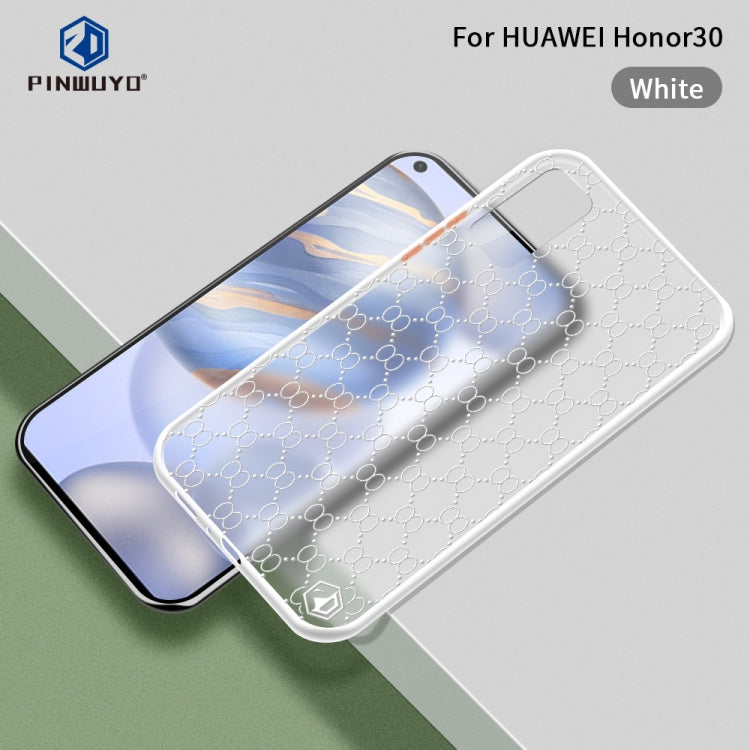 For Huawei Honor 30 PINWUYO Series 2 Generation PC + TPU Waterproof and Anti-drop All-inclusive Protective Case(White) - Honor Cases by PINWUYO | Online Shopping UK | buy2fix