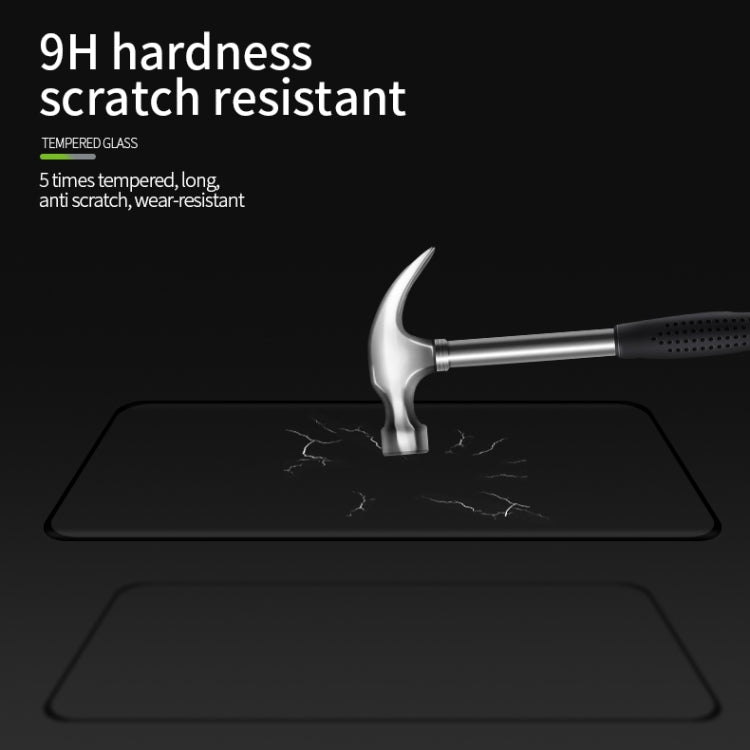 For Huawei P40 Pro / P40 Pro+ MOFI 9H 3D Explosion Proof Thermal Bending Full Screen Covered Tempered Glass Film(Black) - Huawei Tempered Glass by MOFI | Online Shopping UK | buy2fix