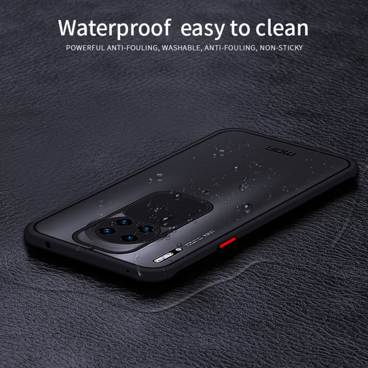 For Huawei Mate 30 Pro MOFI Xing Dun Series PC + TPU Anti-peep Waterproof And Anti-drop All-inclusive Protective Shell, Translucent Frosted(Purple) - Huawei Cases by MOFI | Online Shopping UK | buy2fix