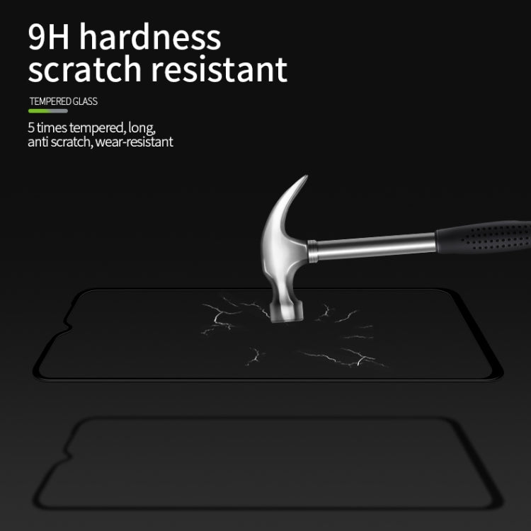 For Xiaomi Redmi 9A / 9C MOFI 9H 3D Explosion-proof Curved Screen Tempered Glass Film(Black) -  by MOFI | Online Shopping UK | buy2fix