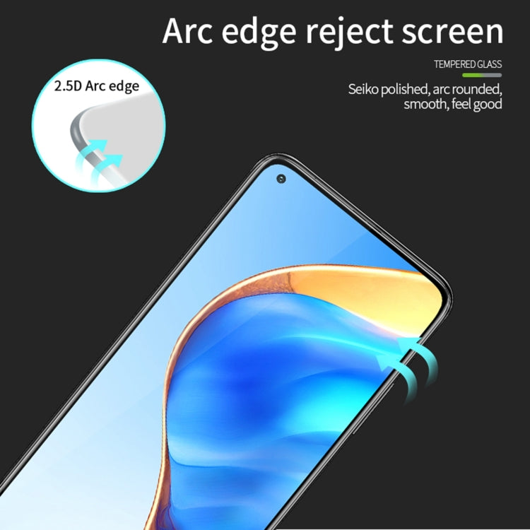 For Xiaomi 10T / 10T Pro MOFI 9H 2.5D Full Screen Tempered Glass Film(Black) -  by MOFI | Online Shopping UK | buy2fix
