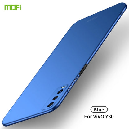 For vivo Y30 MOFI Frosted PC Ultra-thin Hard Case (Blue) - vivo Cases by MOFI | Online Shopping UK | buy2fix