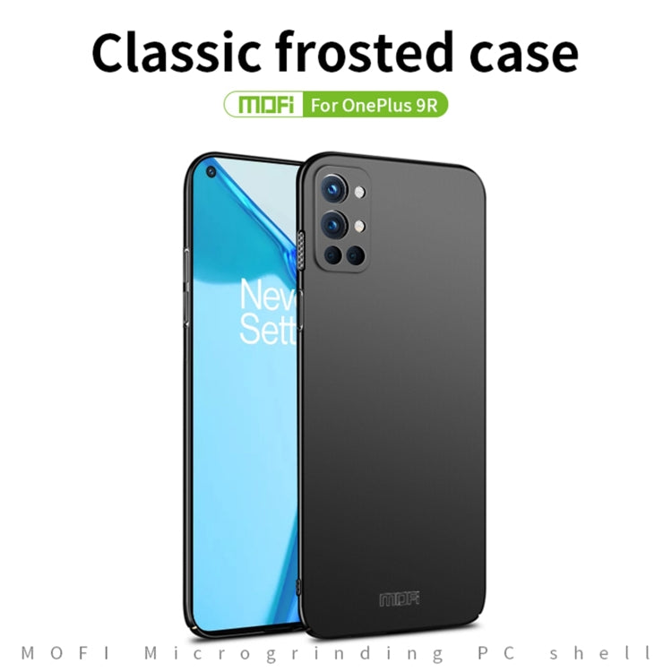 For OnePlus 9R MOFI Frosted PC Ultra-thin Hard Case(Red) - OnePlus Cases by MOFI | Online Shopping UK | buy2fix