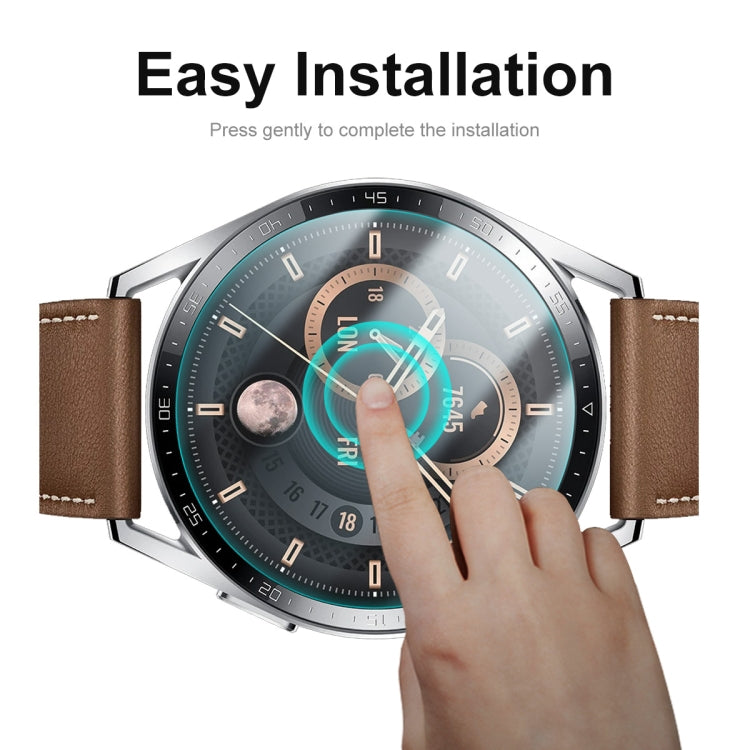 1 PC For Huawei Watch GT 3 46mm ENKAY Hat-Prince Crystal Screen Protector Anti-scratch Watch Film - Screen Protector by ENKAY | Online Shopping UK | buy2fix