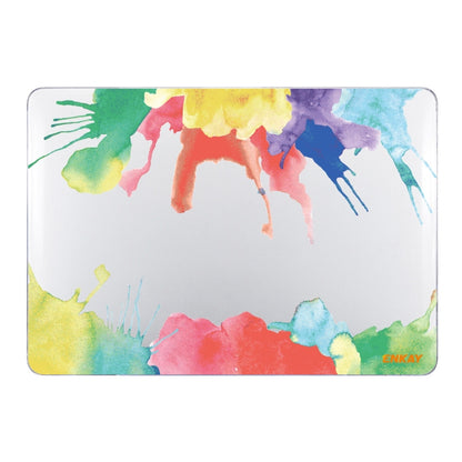 ENKAY Hat-Prince Forest Series Pattern Laotop Protective Crystal Case for MacBook Pro 15.4 inch A1707 / A1990(Watercolor Pattern) - MacBook Pro Cases by ENKAY | Online Shopping UK | buy2fix