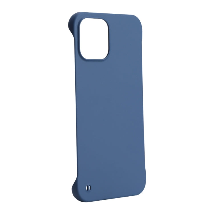 For iPhone 13 Pro Max ENKAY Matte Frameless Hard PC Case (Dark Blue) - iPhone 13 Pro Max Cases by ENKAY | Online Shopping UK | buy2fix